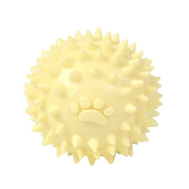 Indestructible Rubber Ball Dog Toy - Teeth Cleaning