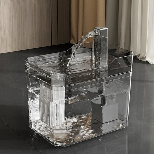 Pet Water Fountain - 1.5L Electric Auto Filter Water Dispenser for Cats