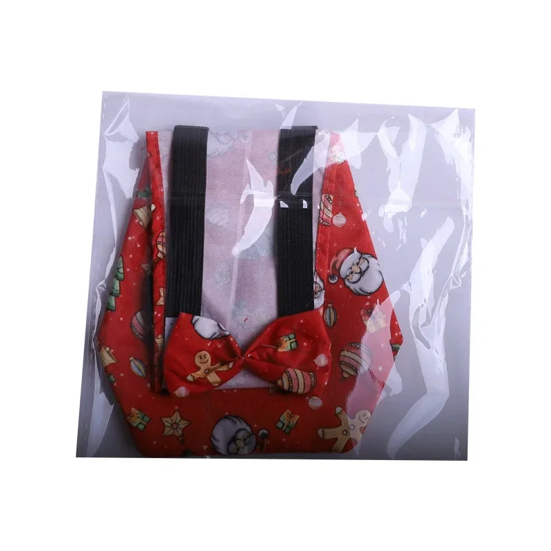 Washable Duck & Chicken Diaper Flight Suit with Bowknot – S, M, L