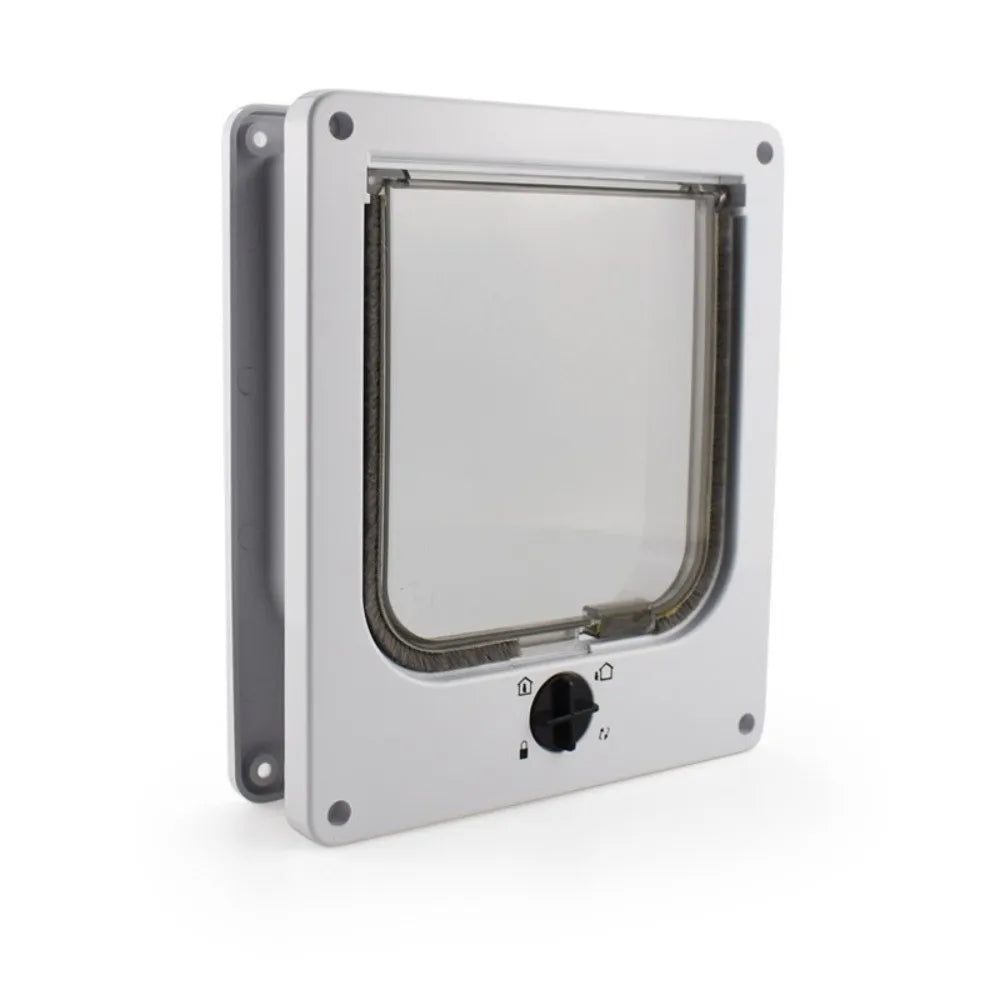 4-Way Locking Cat Flap Door