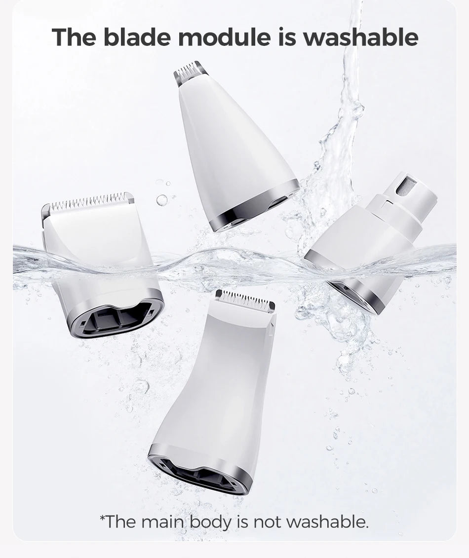4-in-1 Electric Pet Grooming Clipper Kit