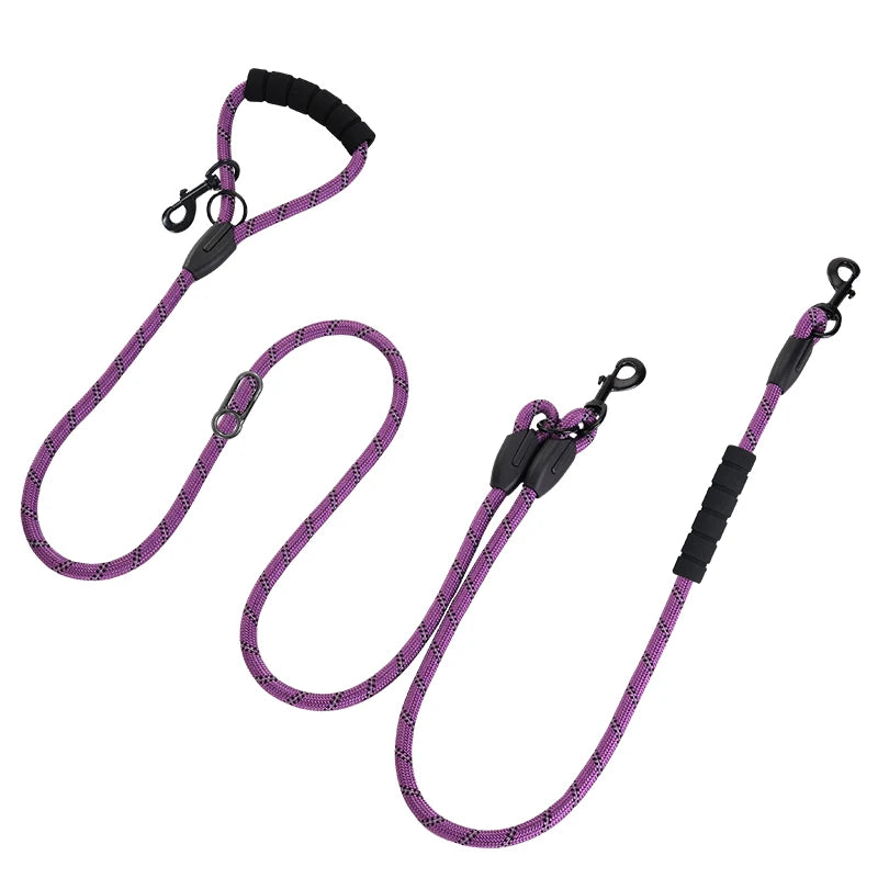 Heavy Duty Rope Dog Lead with Padded Handle – 7.8ft