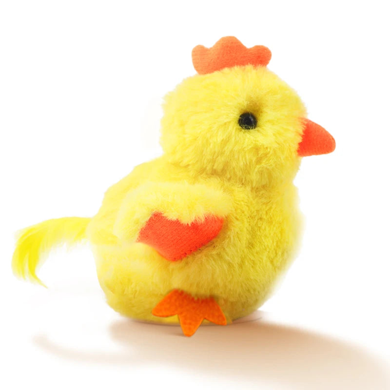 Interactive Remote Control Flapping Chick Cat Toy — Catnip Filled, Realistic Sound & Rechargeable