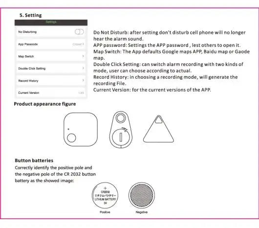 Bluetooth Anti-Lost Tracker Tags for Pets, Keys & Bags — Single to 5-Pack