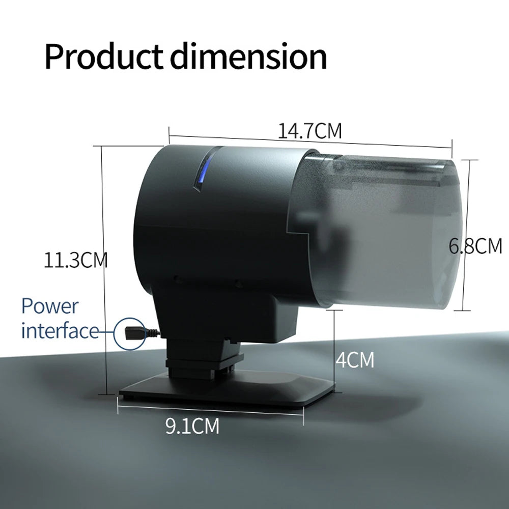 Wifi Fish Feeder Organ Smart Control Aquarium Tank Automatic Feeding Device Timing Fishing Equipment Accessories