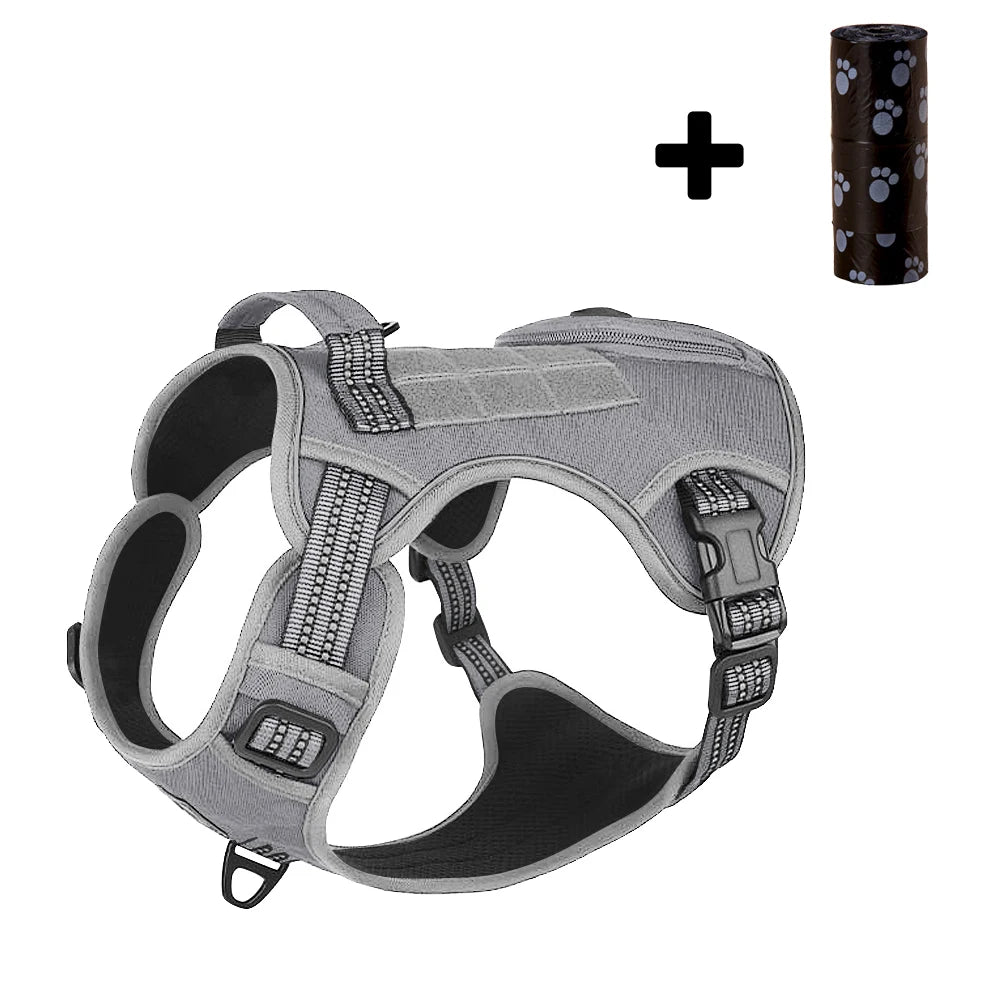 No-Pull Dog Vest Harness with Handle & Reflective Straps