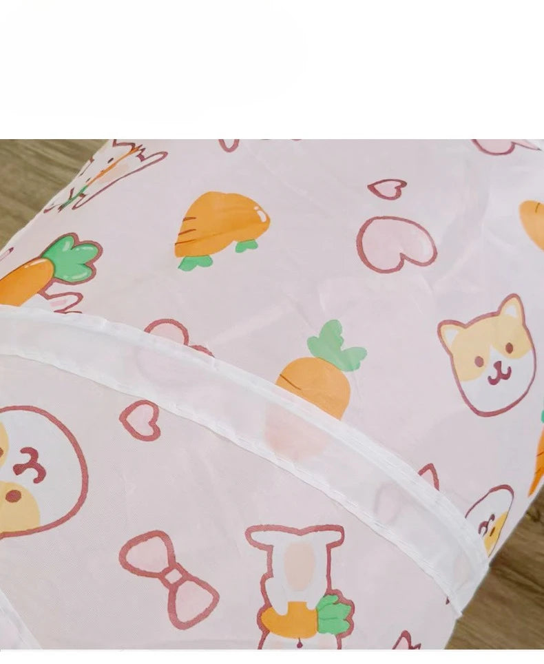 Tunnel pour chat - Tunnel de jeu rond pliable