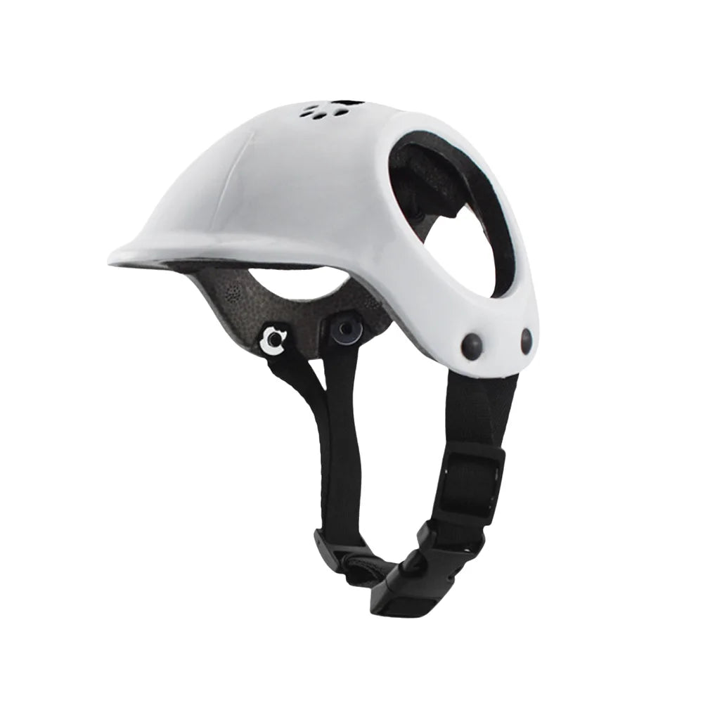 Motorcycle Helmet for Small Dogs with Ear Holes