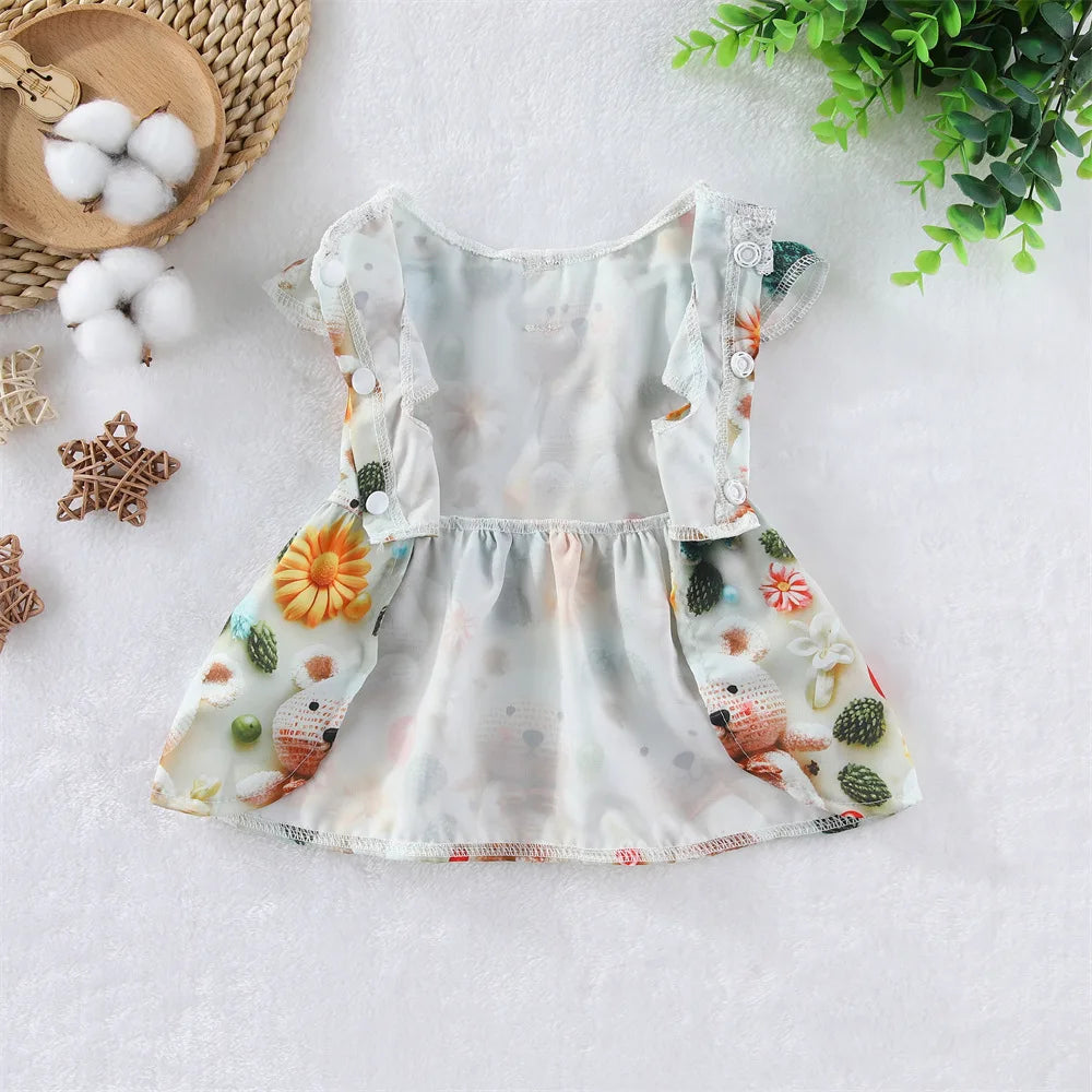 Lace Collar Dress for Cats & Small Dogs