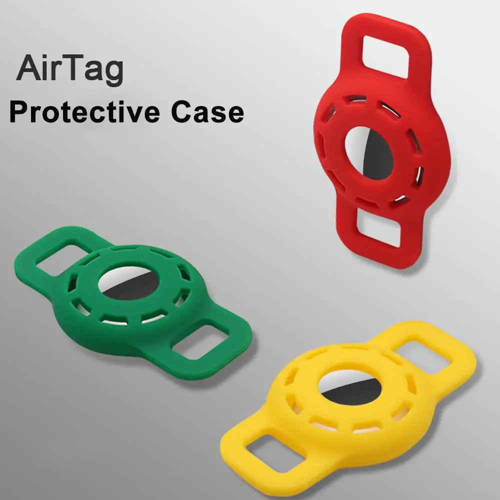 Apple AirTag Silicone Collar Sleeve for Dogs & Cats — 12 Colours