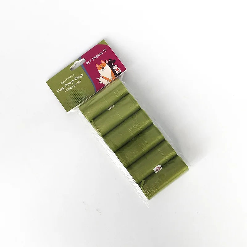 Biodegradable Scented Dog Poop Bags with Dispenser