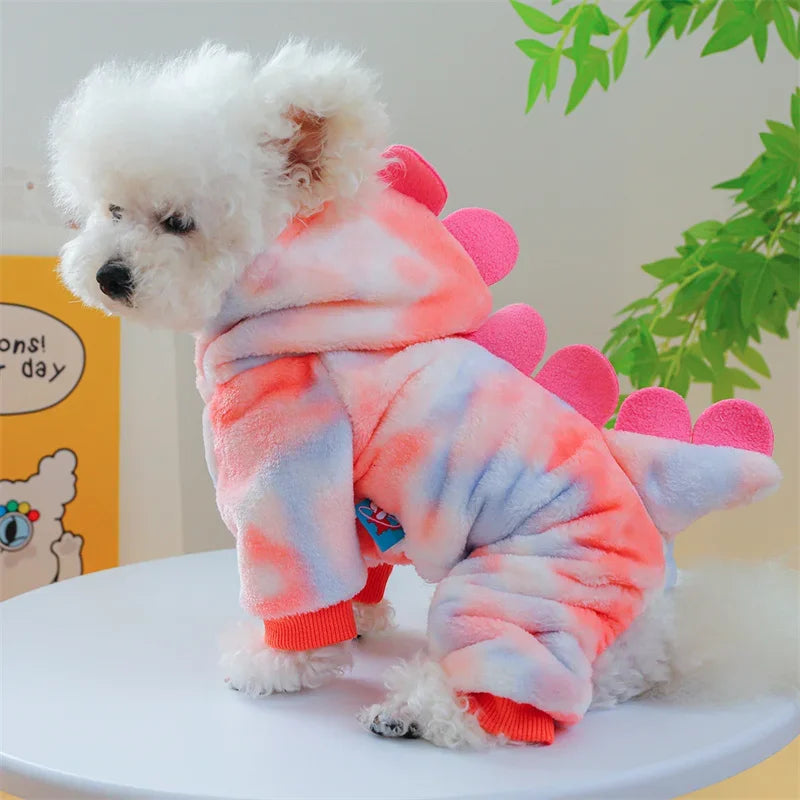Dinosaur & Animal Costume Jumpsuit for Small Dogs & Cats