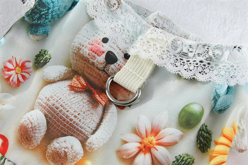 Lace Collar Dress for Cats & Small Dogs