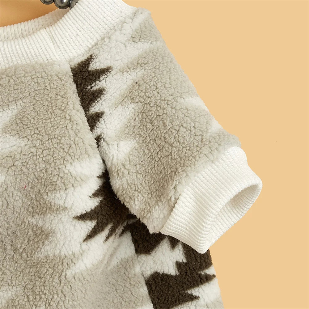 Fleece Winter Sweater for Cats & Small Dogs