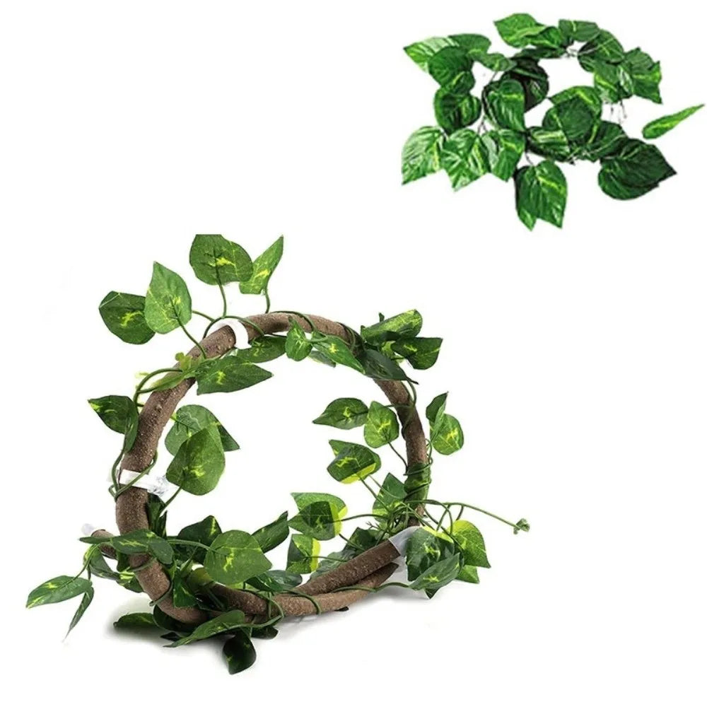 Rattan Reptile Climbing Vine Set