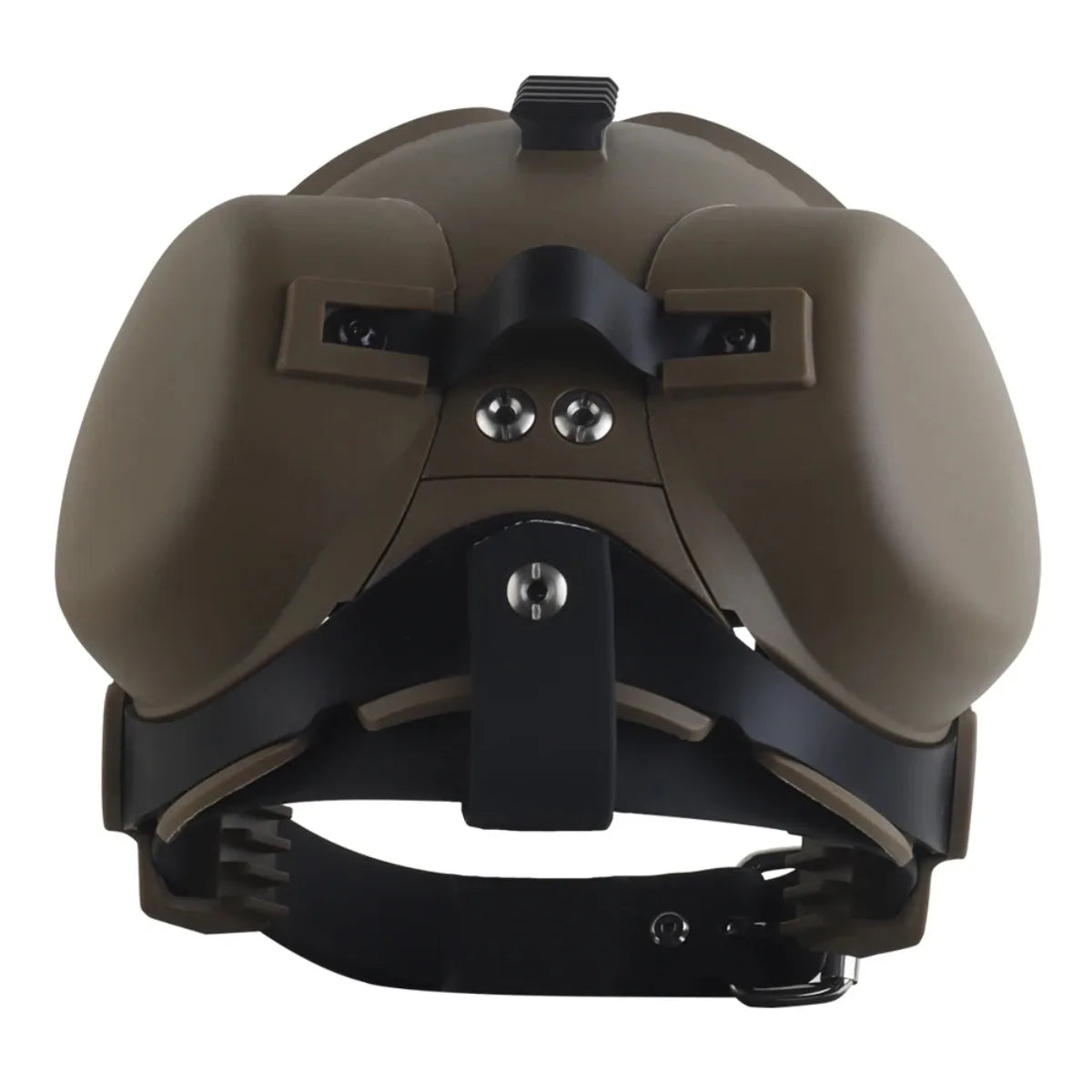 K9 Tactical Dog Helmet with Dual Goggles for Medium & Large Working Dogs