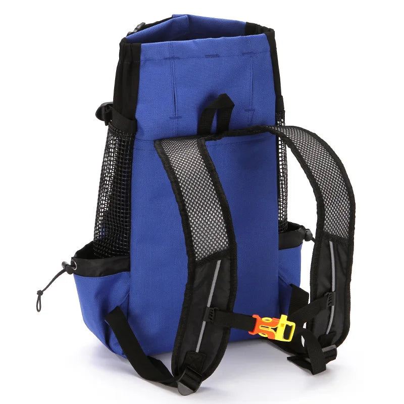 Breathable Nylon Dog Carrier Backpack for Small & Medium Dogs
