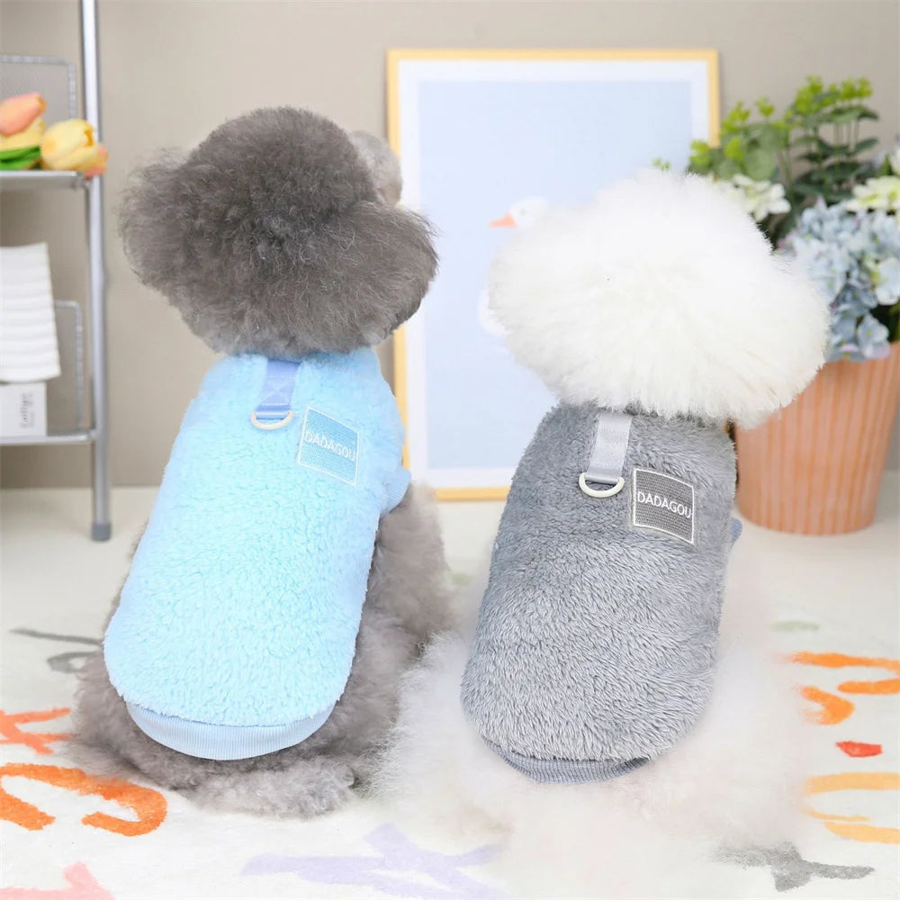 Warm Fleece Jacket & Jumpsuit for Cats and Small Dogs