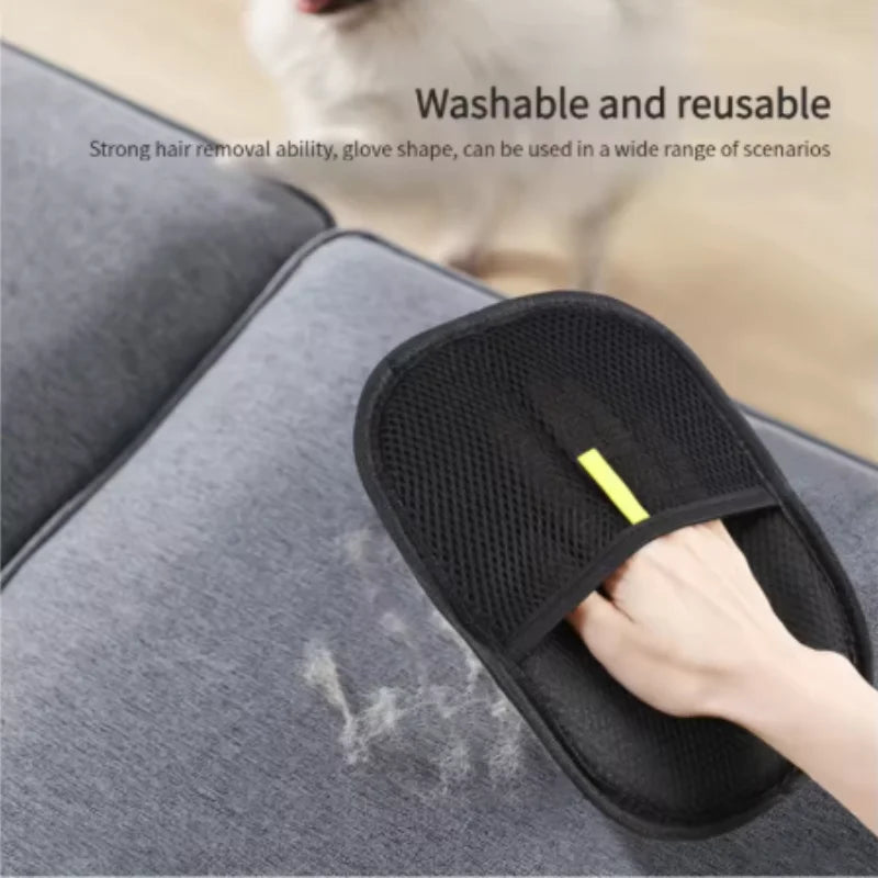 Double-Sided Pet Hair Removal Gloves