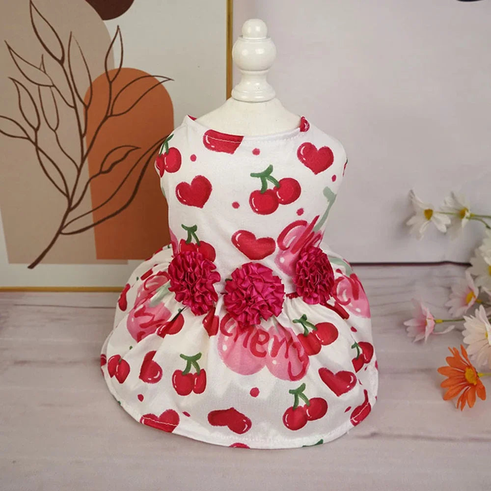 Bow Knot Princess Dress for Small Dogs & Cats