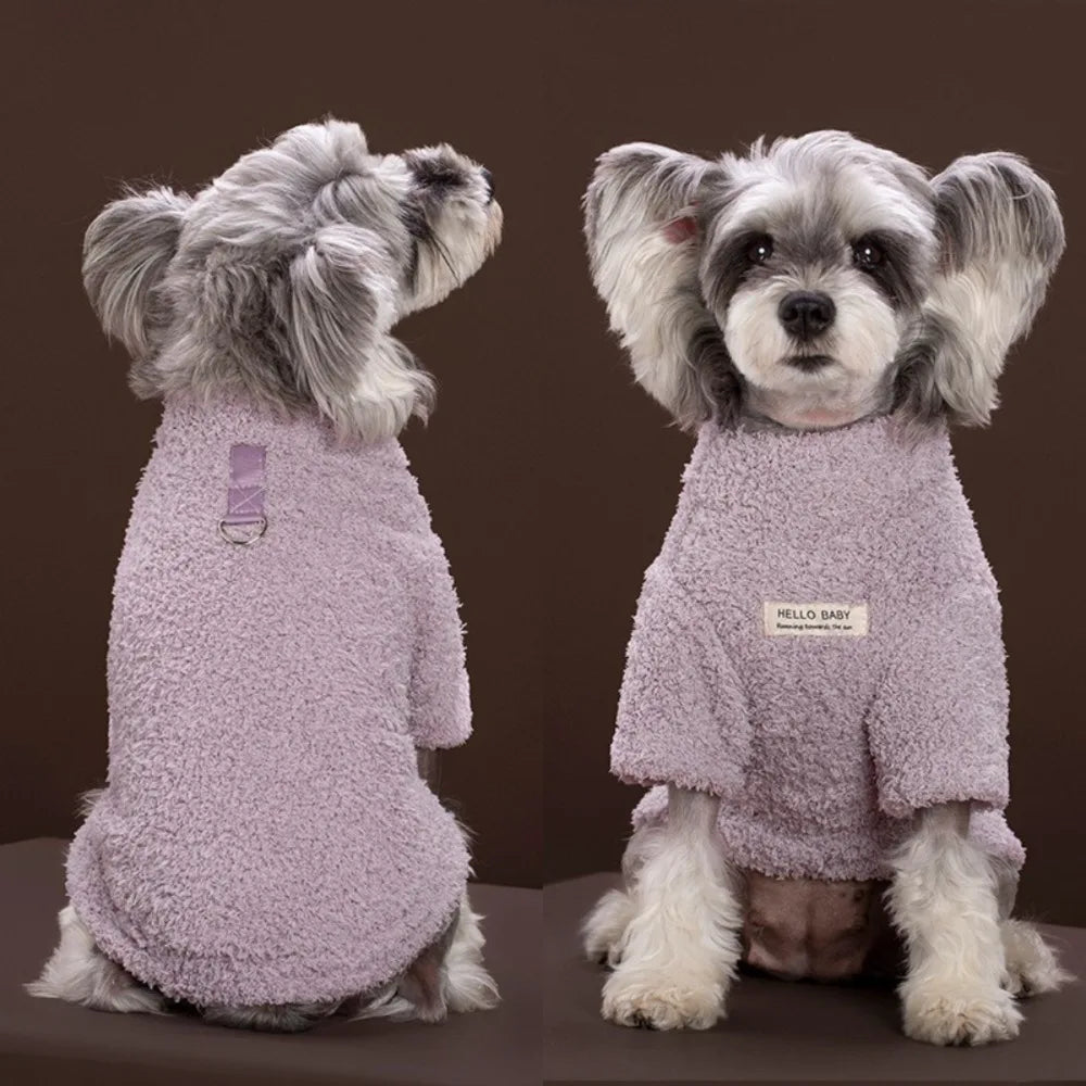 Veste polaire douce et manteau chaud pour petits et moyens chiens et chats