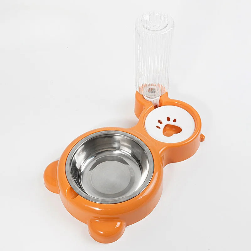 Gravity Pet Water & Food Dispenser Station – For Cats & Dogs