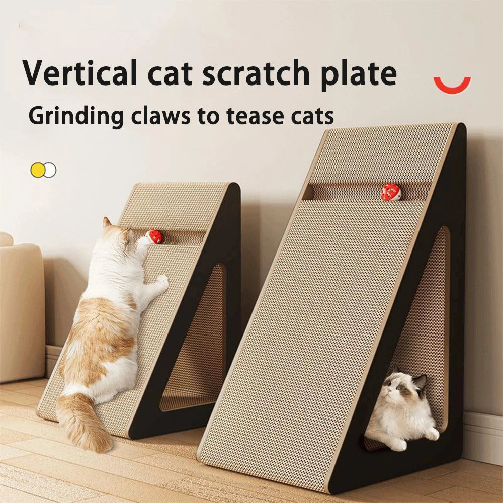 Cardboard Cat Scratcher – Durable Furniture Protector for Indoor Cats & Kittens