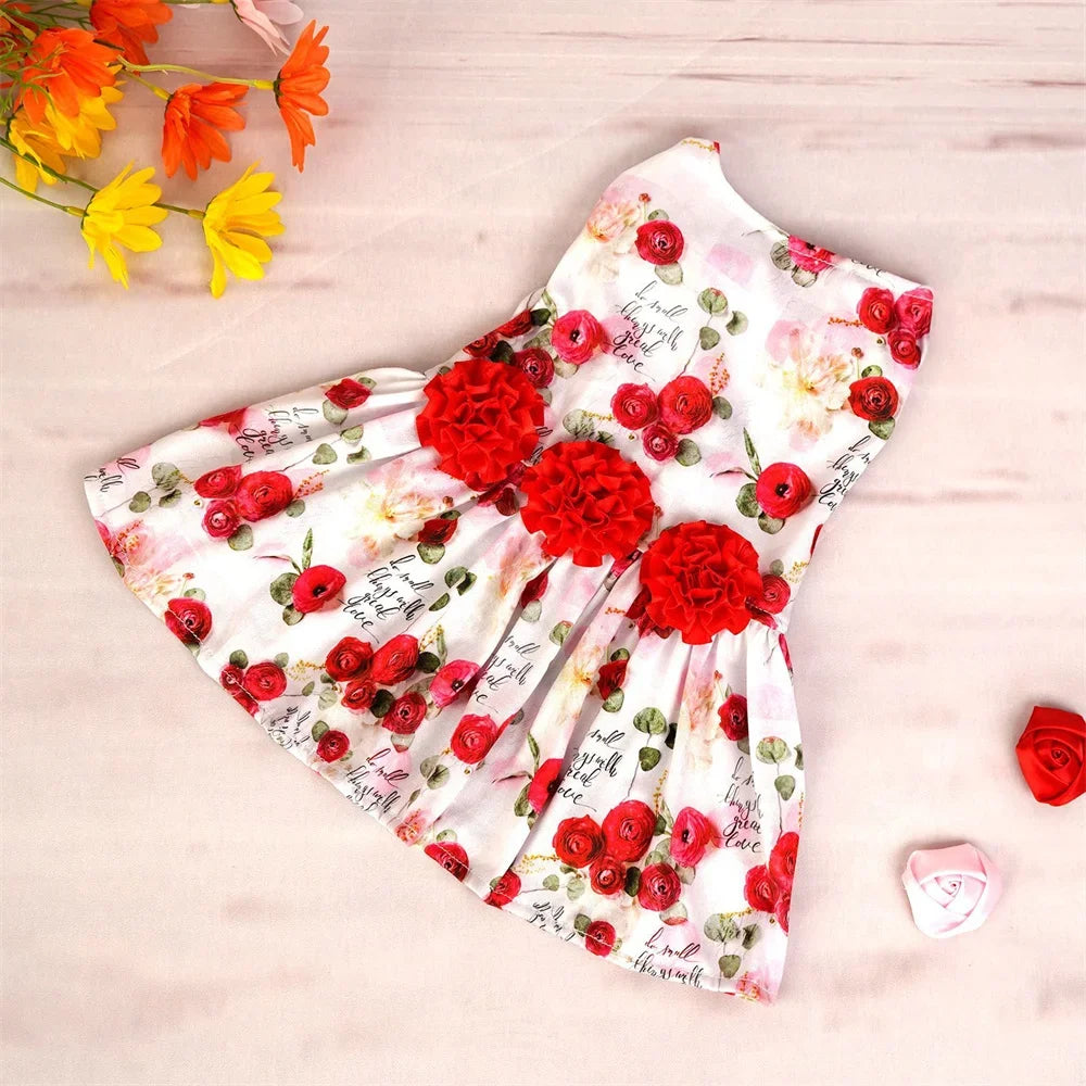 Bow Knot Princess Dress for Small Dogs & Cats