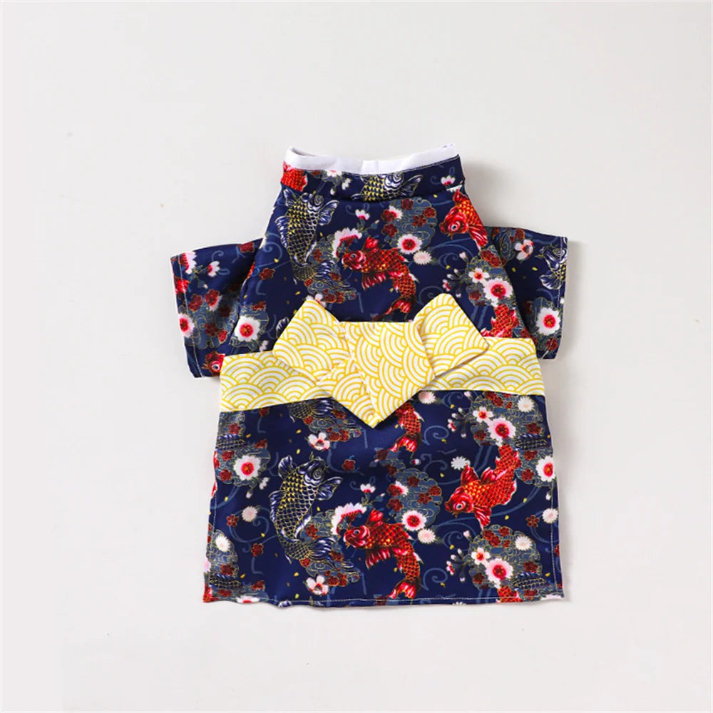 Japanese Kimono Costume for Cats & Dogs