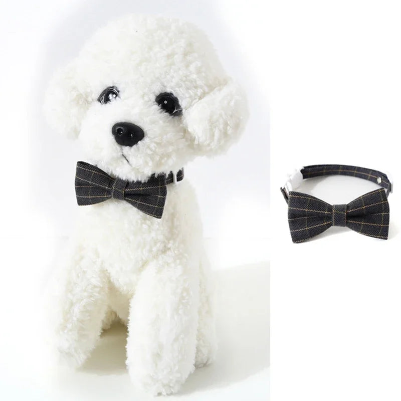 Adjustable Breakaway Cat Collar with Bell & Bow Tie