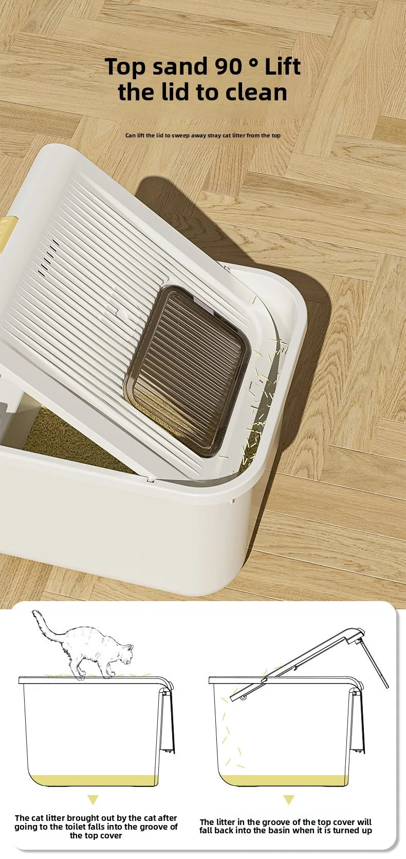 Indoor Cat Litter Box