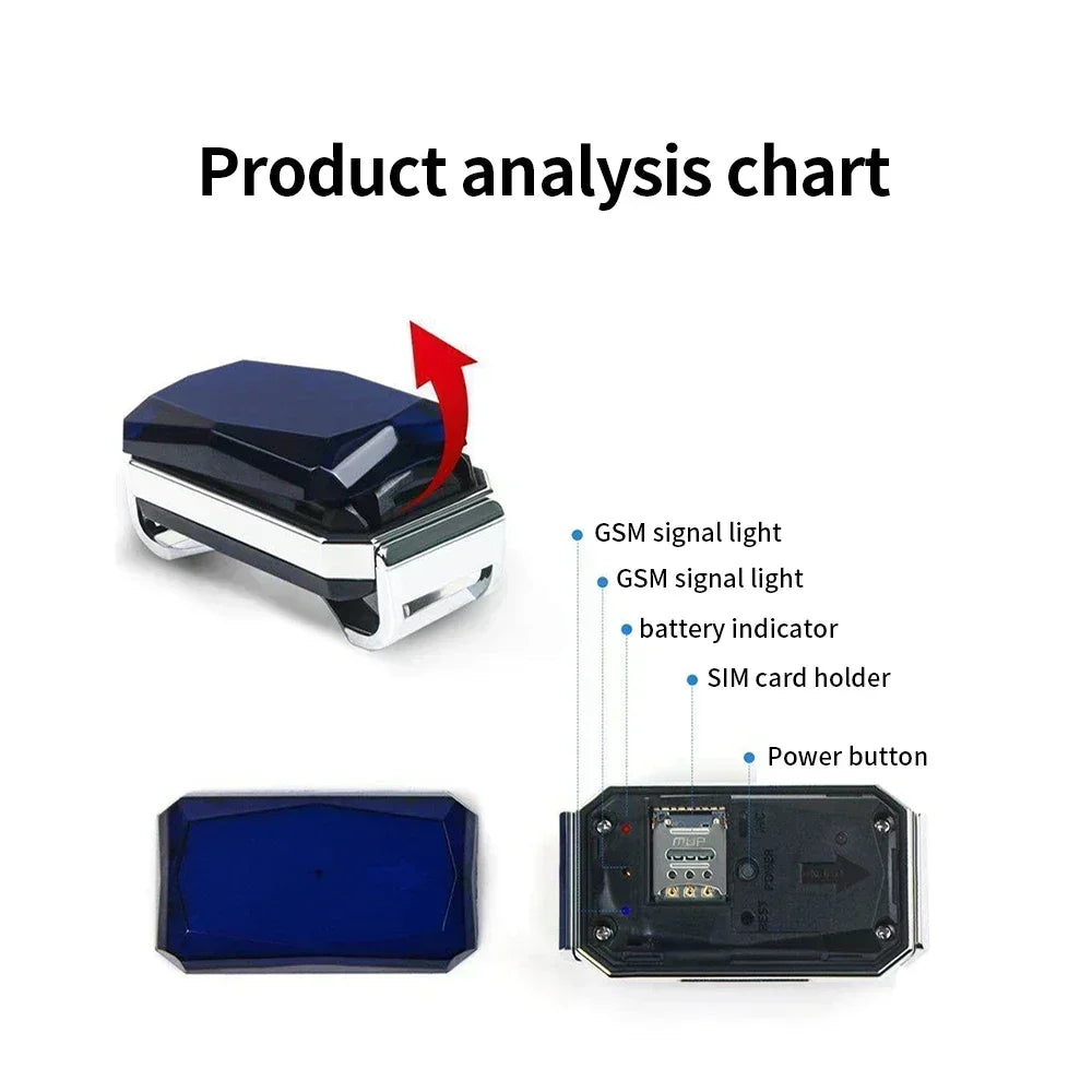 G12 GPS Pet Tracker Collar with Real-Time Tracking for Dogs & Cats