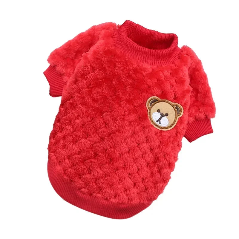 Manteau pull chaud pour chiot | Pull d'automne-hiver pour chiens et chats de petite taille