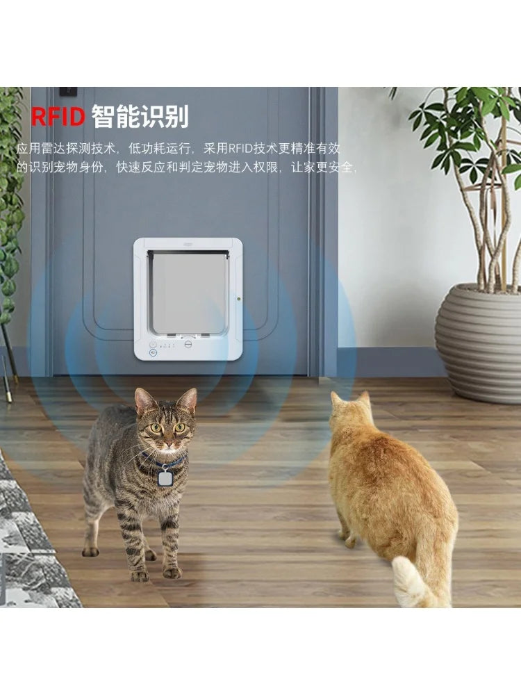 RFID Intelligent Smart Cat Flap — Automatic Direction Control