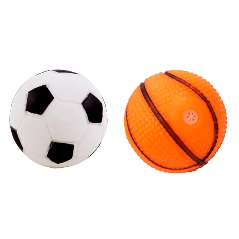 Squeaky Ball Toys for Small Dogs — 6cm