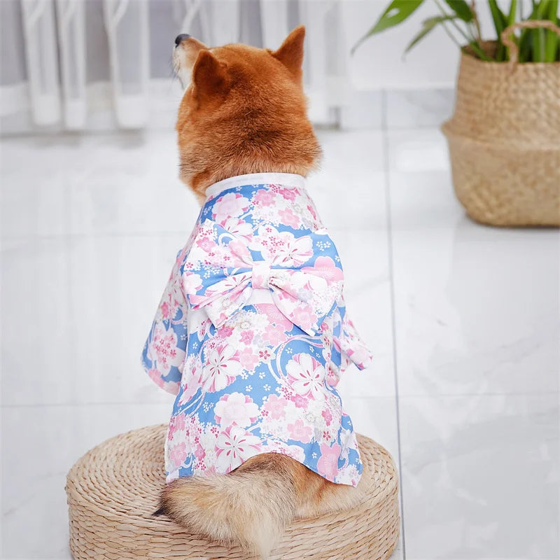 Japanese Kimono Costume for Cats & Dogs