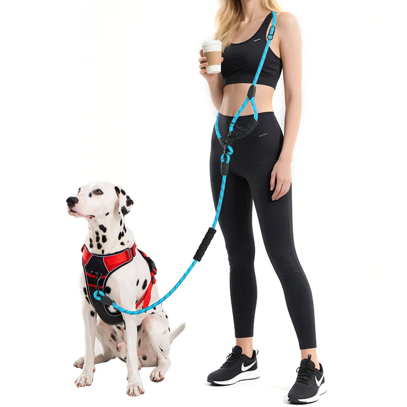 Heavy Duty Rope Dog Lead with Padded Handle – 7.8ft
