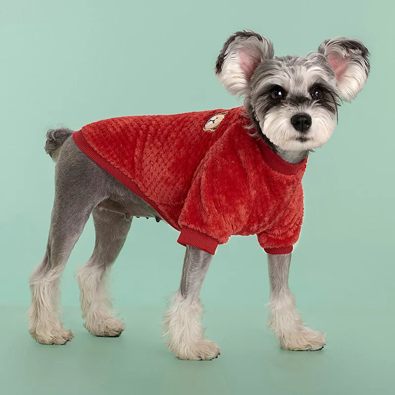 Manteau pull chaud pour chiot | Pull d'automne-hiver pour chiens et chats de petite taille
