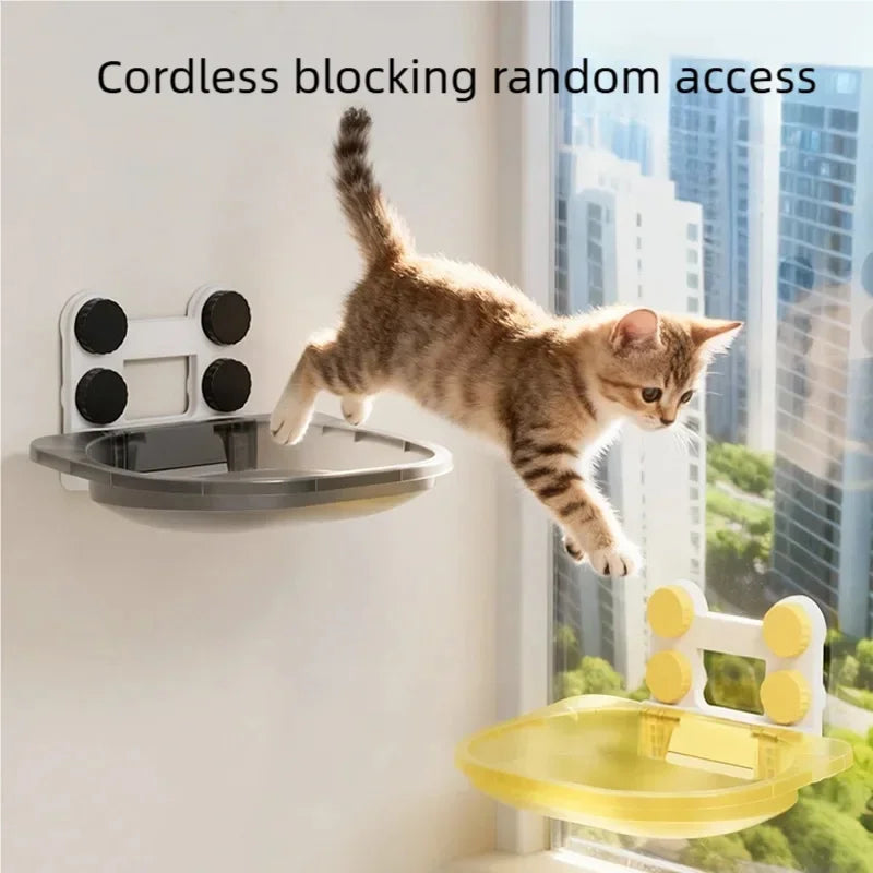 Suction-Cup Cat Window Perch