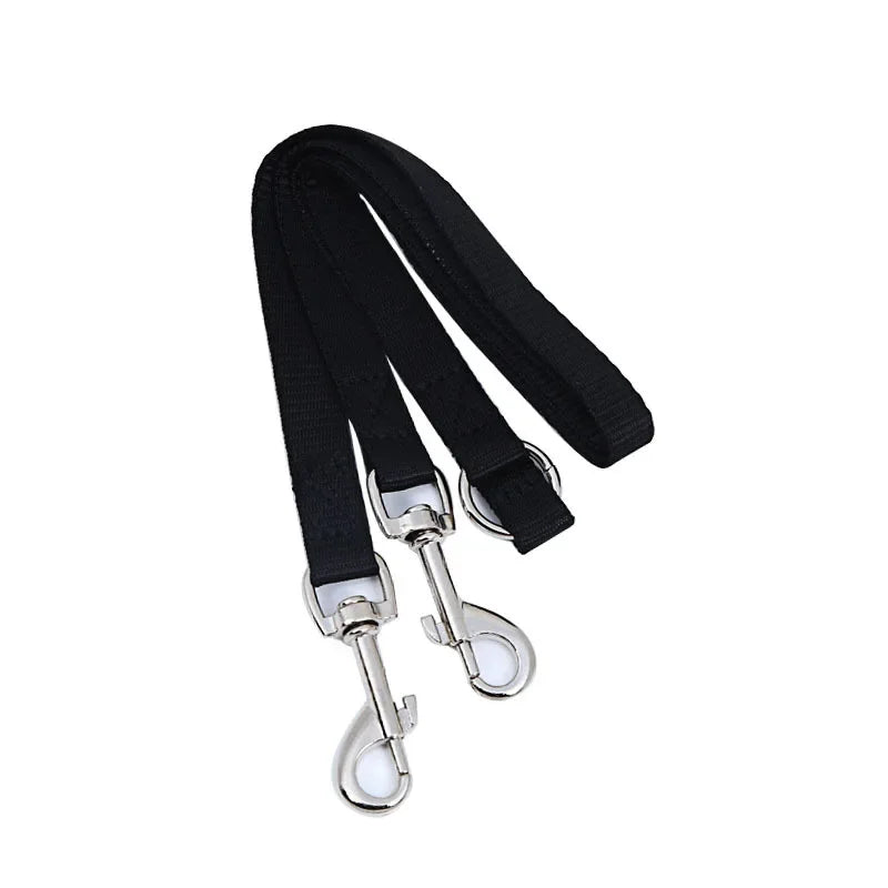 Double Dog Leash Coupler for Walking Two Dogs