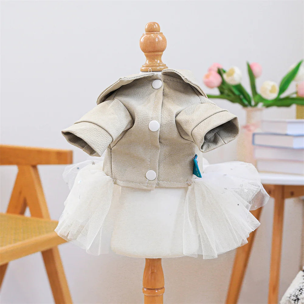 Sequin & Lace Pet Dress