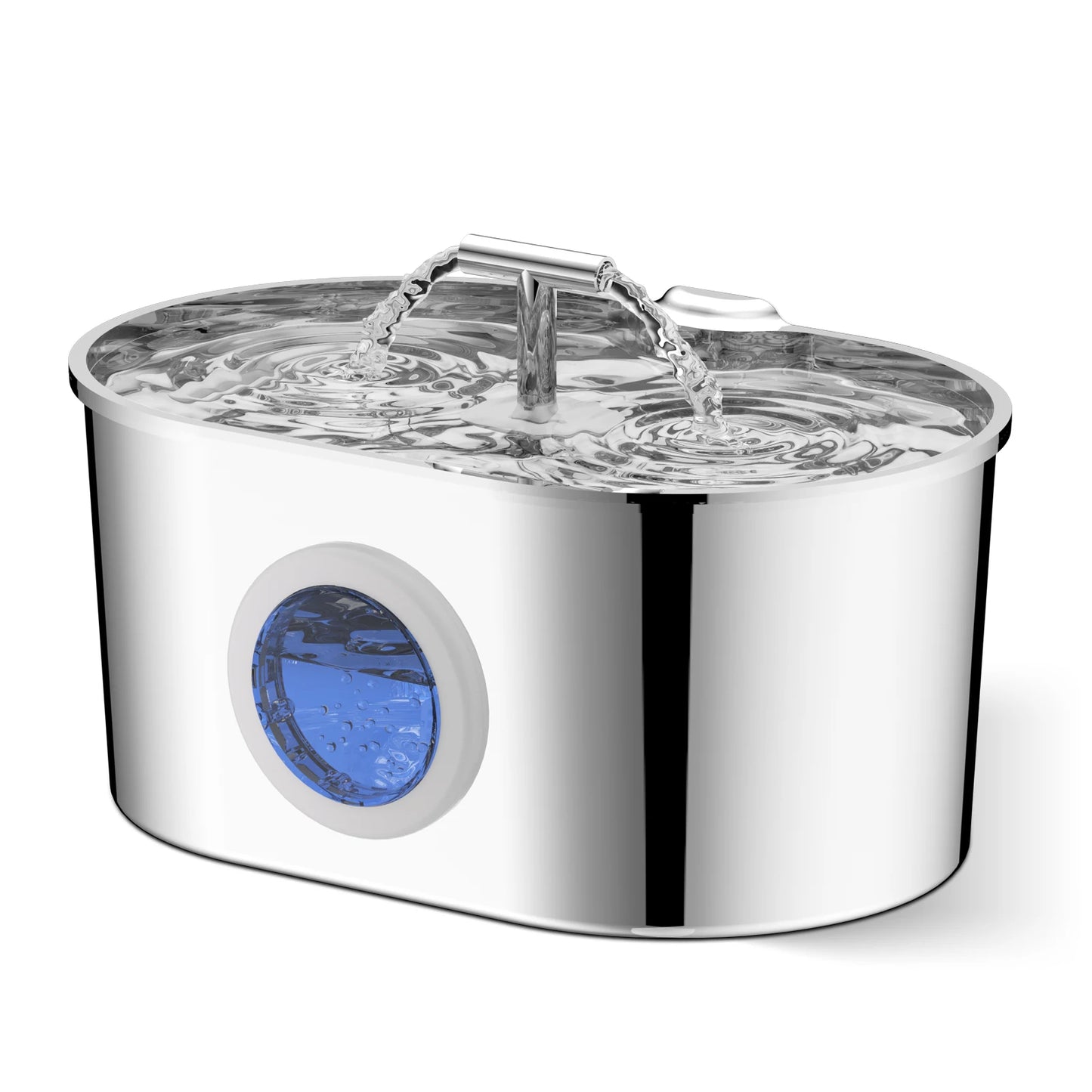 pet water dispenser stainless steel cat fountain ultra-quiet automatic pet water feeder automatic filtering pet water dispense