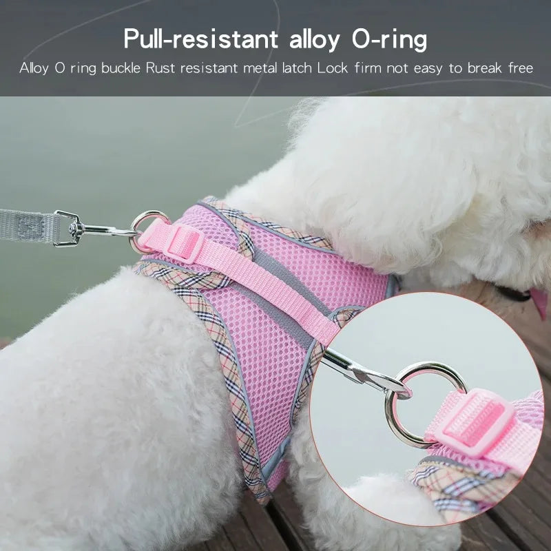 Gilet Tactique pour Chien avec Sangle de Poitrine - Harnais Robuste pour Animaux de Compagnie