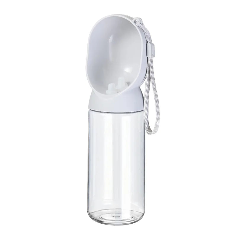 Portable Pet Water Bottle with Drinking Bowl