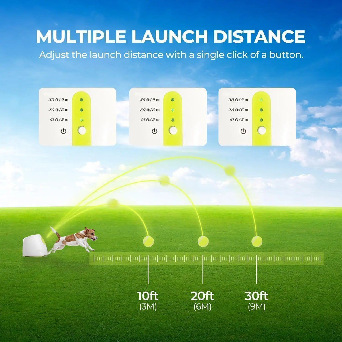 Automatic Mini Dog Ball Launcher
