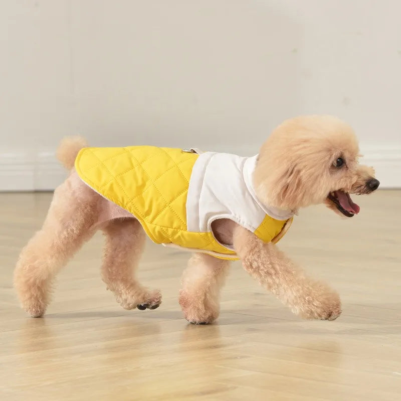 Warm Cotton Dog Coat Vest & Puppy Shirt