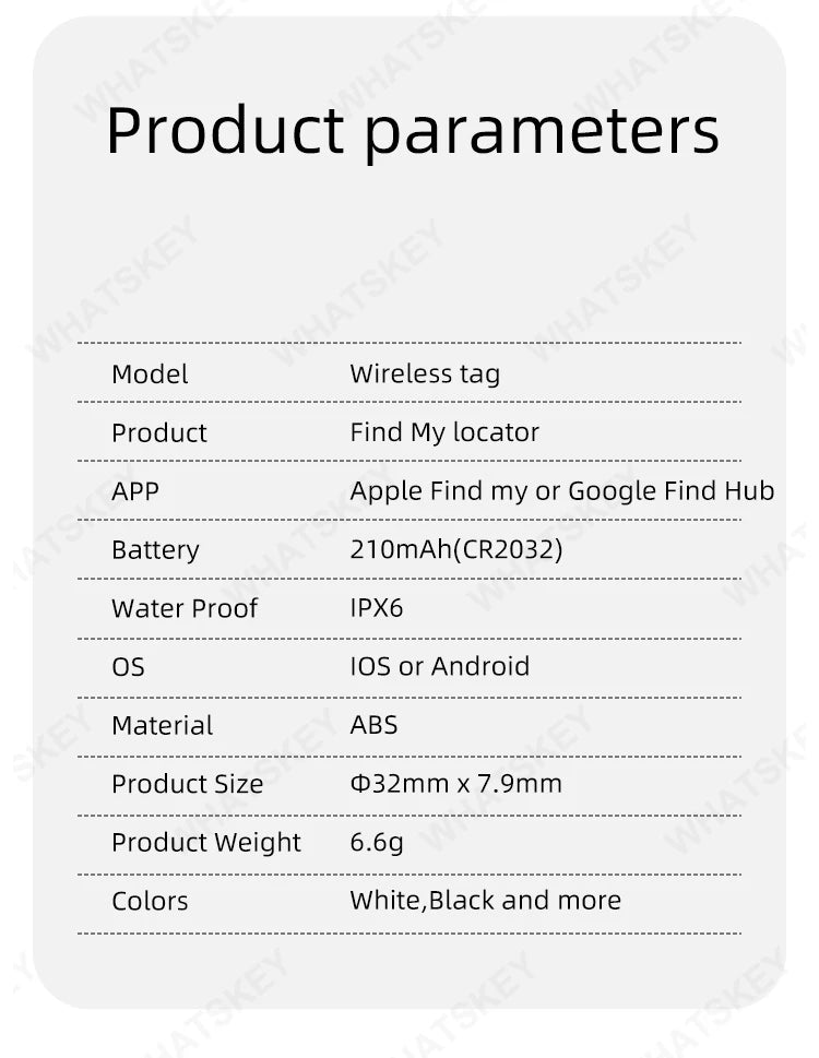 Google Find My Device Pet Collar Tracker for Cats & Dogs — Android Compatible