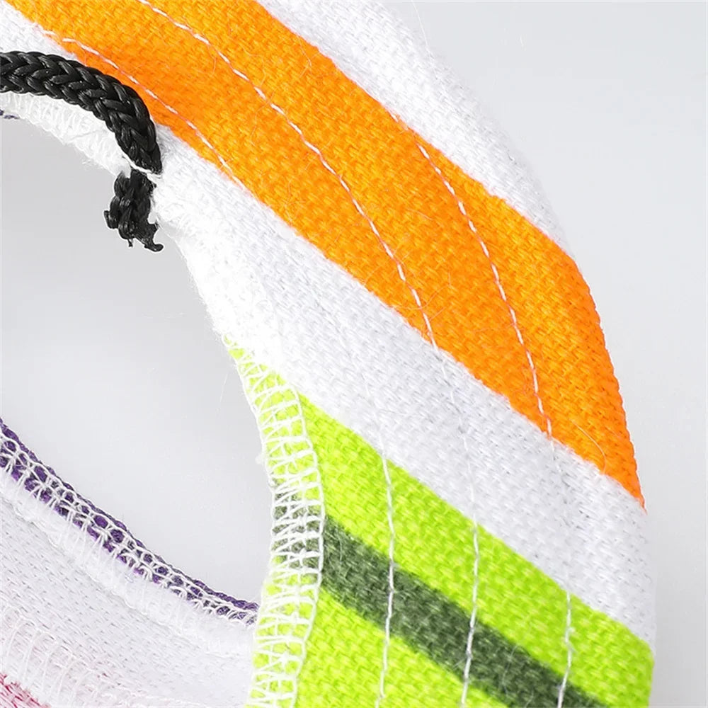 Striped Canvas Pet Sun Hat for Cats & Small Dogs