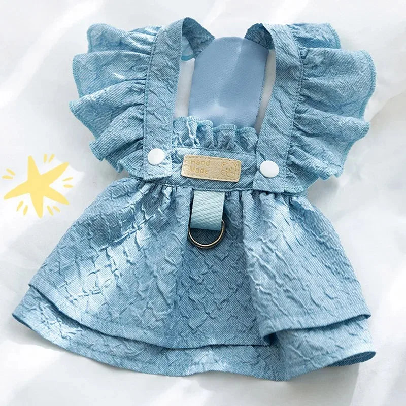 Robe d'été pour chien - Vêtements légers pour animaux de compagnie