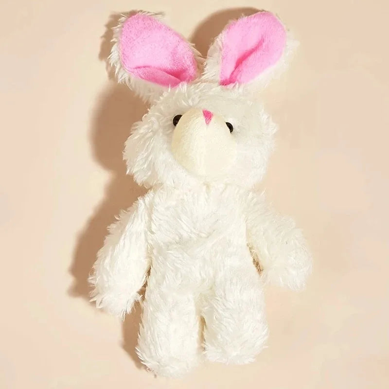 Rabbit Plush Chew Toy for Dogs – Interactive Teeth Cleaning & Grinding Toy